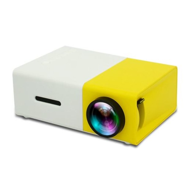 YG300 1080P Videoprojektör USB HDMI AV SD Mini Portable HD LE