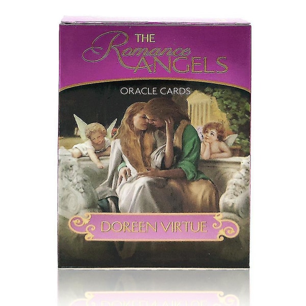 English The Romance Angels Oracle Cards -korttipakka, salaperäinen tarot