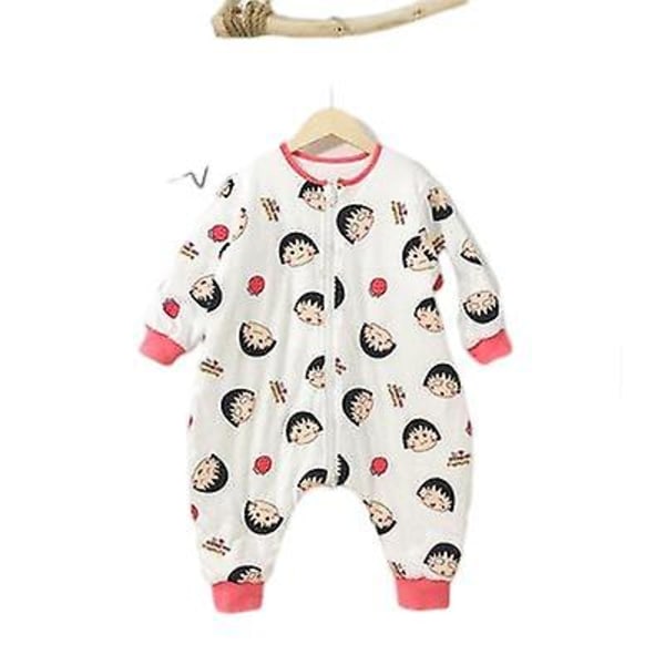 Børne Varm Sovepose Sparkesikker Heldragt Pyjamas Color 5 S