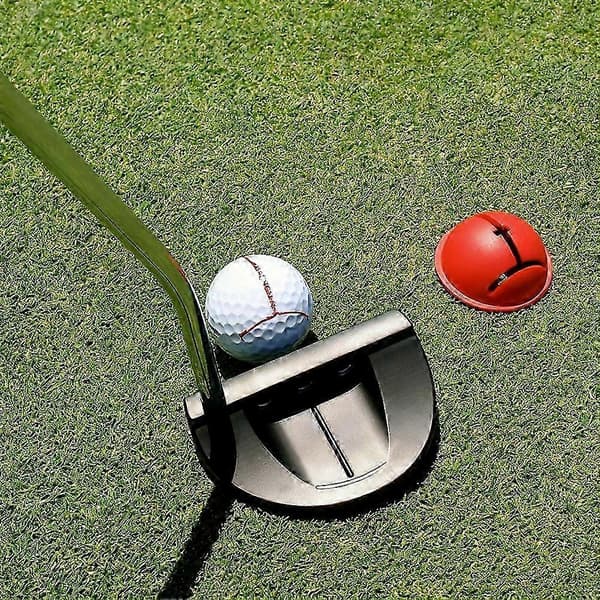 Precisionsgolfbollslinjemarkeringsstencil för exakt puttjustering vid turneringsövning suite