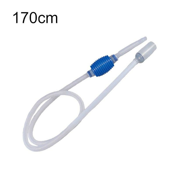 Akvariesifon fisketank sifon støvsuger pumpe semi-automatisk vandskift 170cm