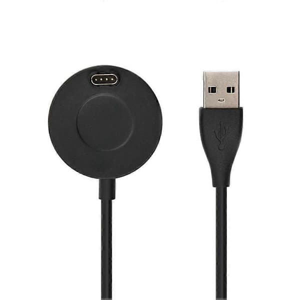 Universell ladekabel for aktivitetsmålere, forhindrer overlading Black