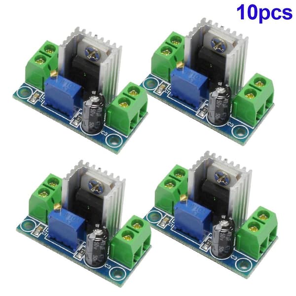 [LCS]1/5/10 stk/sett Lm317 DC Lineær Regulator Justerbar 4.5~40v til 1.2-37v DC-DC Nedtrappende Strøm