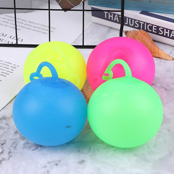 Mjuk luft- och vattenfylld bubbelboll för barn utomhus GREEN M