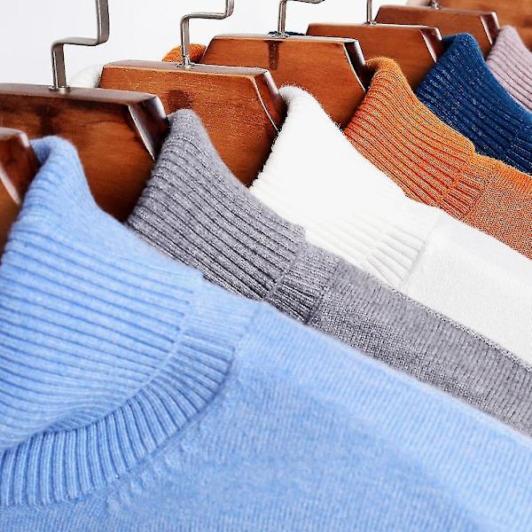 Efterår/vinter - Afslappet rullekrave pullover varme sweatre