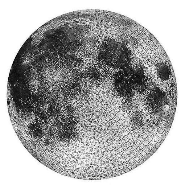 1000 Bitar Runt Pussel För Vuxna Och Barn Pedagogisk Leksak Moon