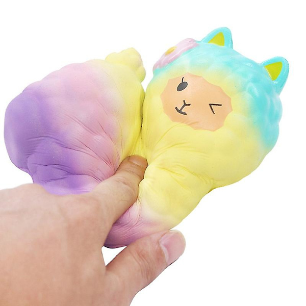 Antistress Får Alpaca Squishy Super Långsam Stigande Doftande Stressreducerande Leksaker