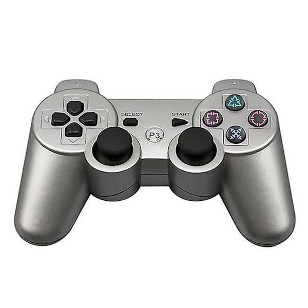 Eastvita Trådlös Bluetooth Gamepad För Ps3 Kontroll Spelkonsol Joystick Fjärrkontroll För Playstation 3 Gamepads Silver
