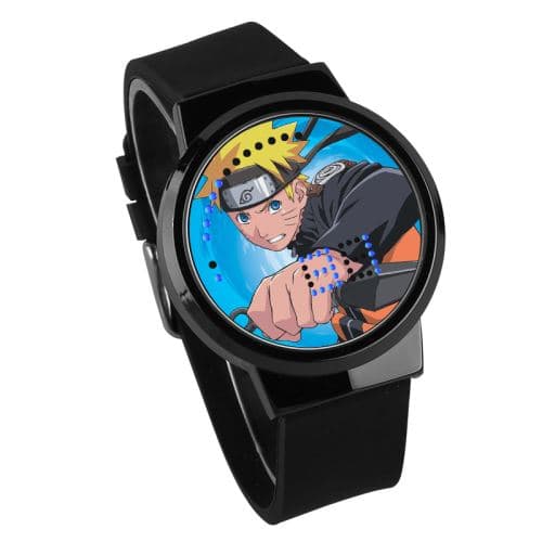 [LCS]Vandtæt lysende LED digitalt touch-ur - NARUTO # 29
