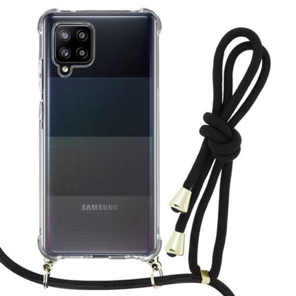 Etui Kompatibelt med Samsung Galaxy A42 5G Nylon Flettet Snor 75cm Akashi St