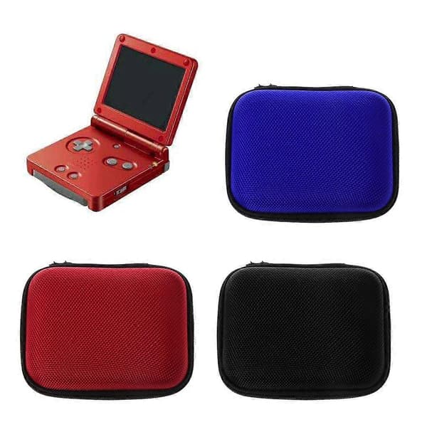 [LCS] Hard Cover Bæretaske til GBA SP Spil Red