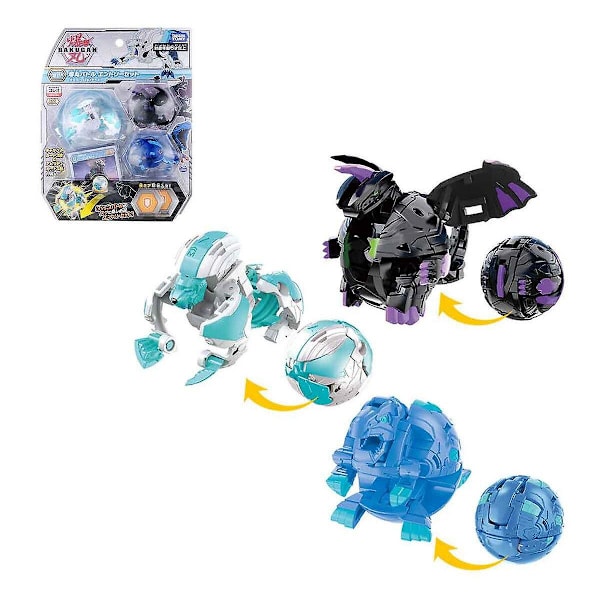 Takara Tomy Baku017 Bakugan Battle Entry Set Lightness Hydros DX Deck Starter