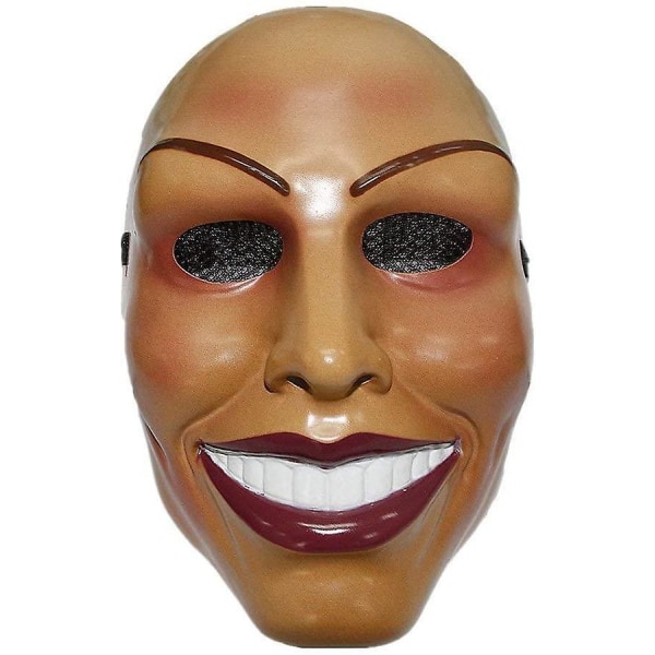 The Purge Mask Kvinnligt ansiktsdesign Halloween förklädnad Unisex Vuxna One Size