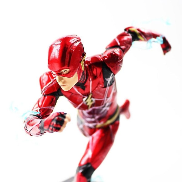16cm Het Film The Flash 1/10 Figurin PVC Action Figur Samlarobjekt red