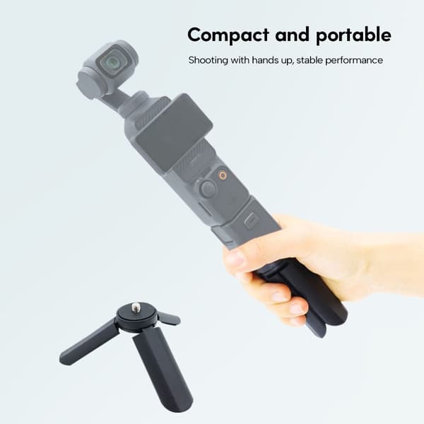 [LCS] Mini stativ for Pocket 3 - Bordstativ, stabilisatorhåndtak, feste, kameratilbehør