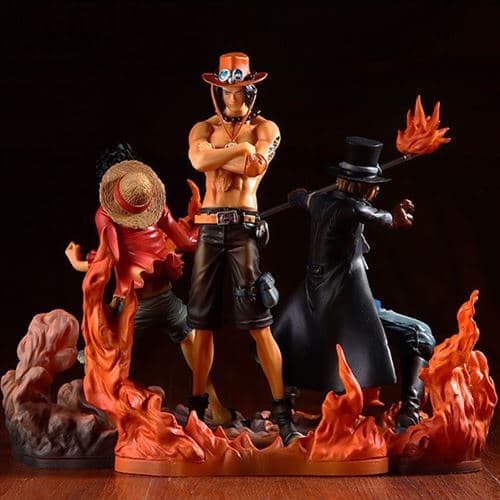 [LCS] sæt med 3 udsøgte One Piece Saab tre brødre til