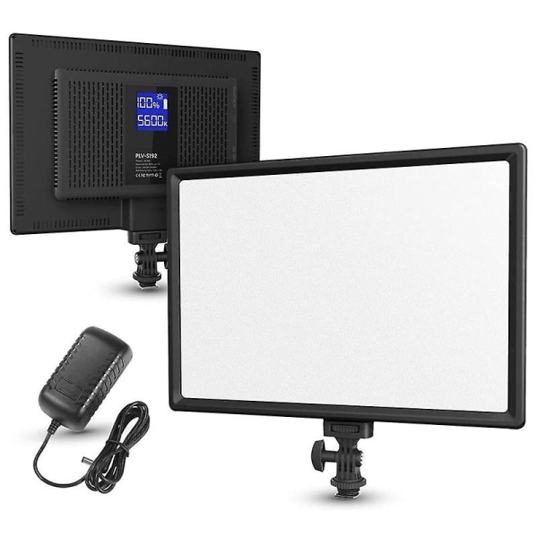 LED Video Soft Light Panel med LCD-skärm 3200K-5600K CRI 95+