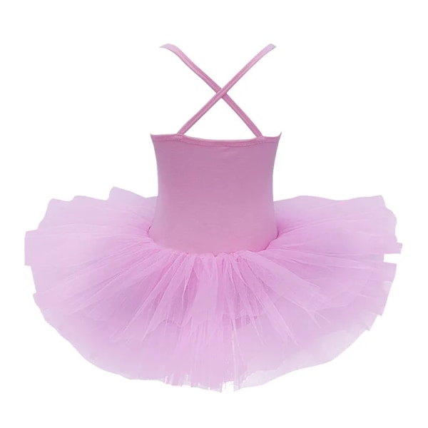 iEFiEL Barnekjole Jenter Ballettkjole Baby Barn Cosplay Tutu Blomsterkjole Tyll Danseklær Ballerina Fe Kostymer 4XL (10-12 år) Pink 4XL (10-12 Years)