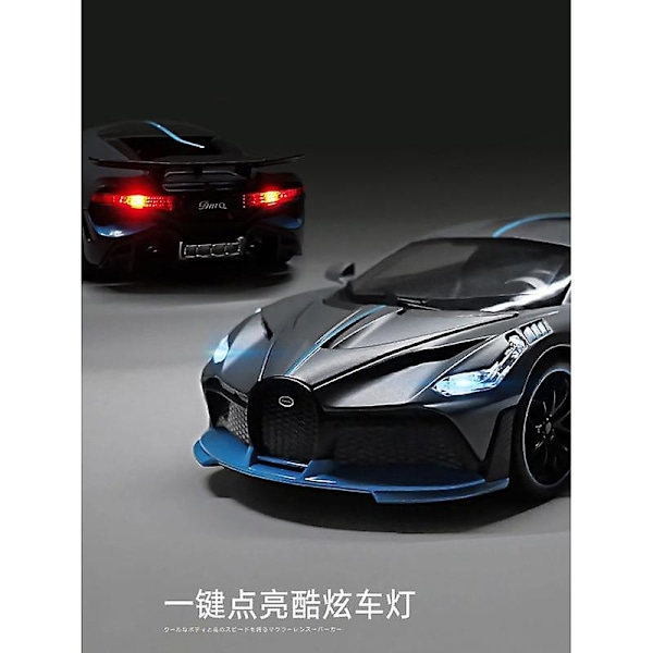1:32 Bugatti Veyron Legeringsbil Modell Leksak (Grå)