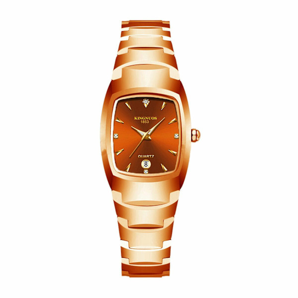 Herre Dame Quartz Analog Digital Vandtæt Ur Coffee Men 40MM