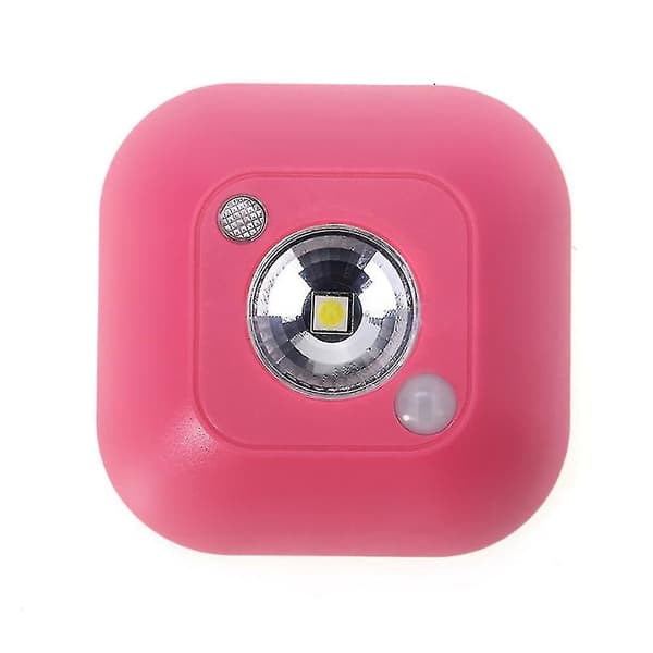 [LCS]LED-sensor natlys dobbelt induktion PIR infrarød bevægelsessensorlampe magnetisk pink