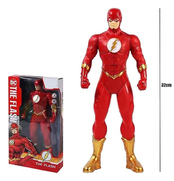 [LCS]The Flash Actionfigur, Barneleker Kompatibel med Gutter set1