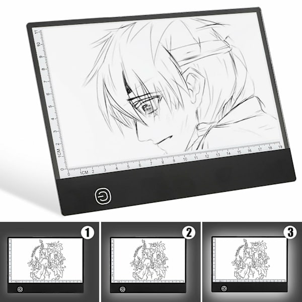 A5 LED Ljusplatta Ritbord