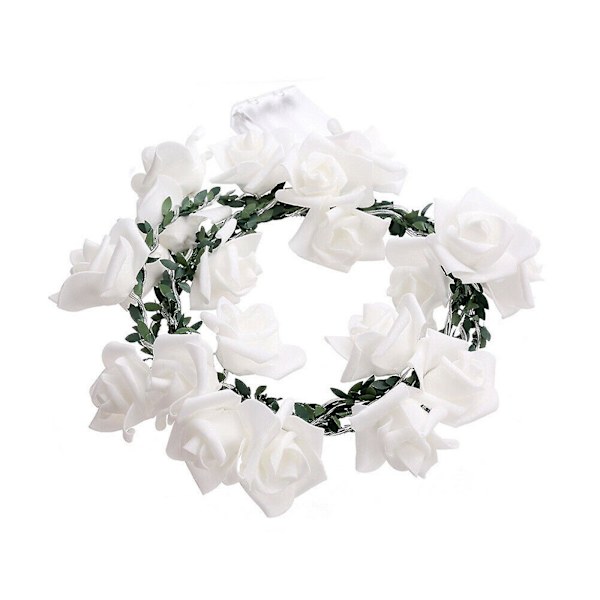 Julepynt 20 rosenblomster LED lyskæde guirlande bir