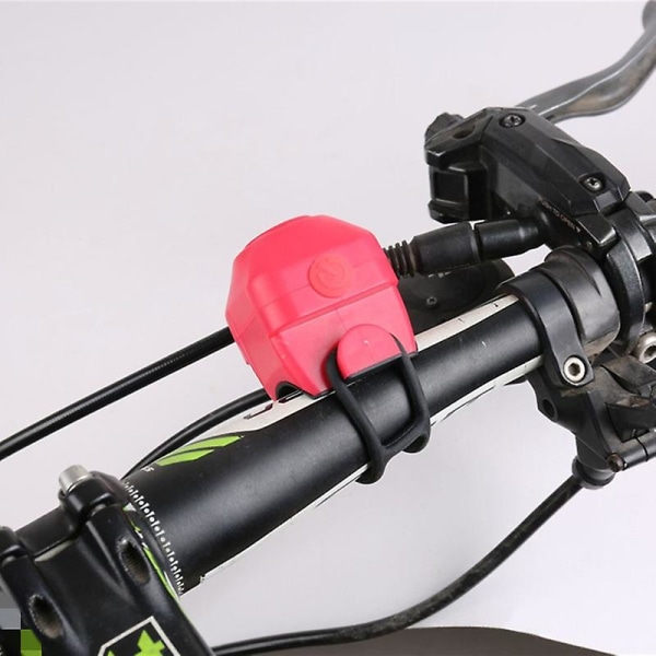 Elektrisk Cykelhorn Högt 130 Db Varningssignal Säkerhet Black