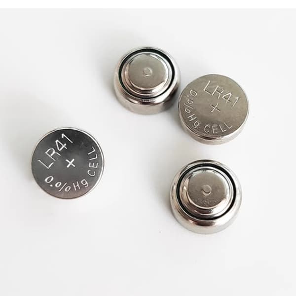 [LCS] LR41/AG3 Knappcellebatterier Stabil og Langvarig Bruk Batteripakke 100 0.09