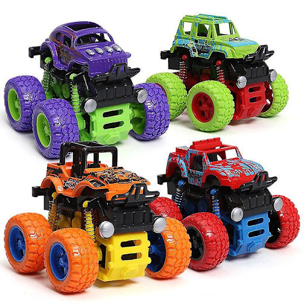 Tegneserie Monstertruck Model Legetøjsbil Red