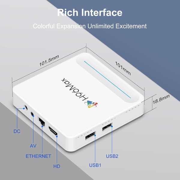 [LCS]H96MAX H618 Internet-digiboksi (4+32GB)