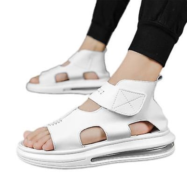 Baotou sandaler som andas casual för män Beach Tide Shoes white 2 41