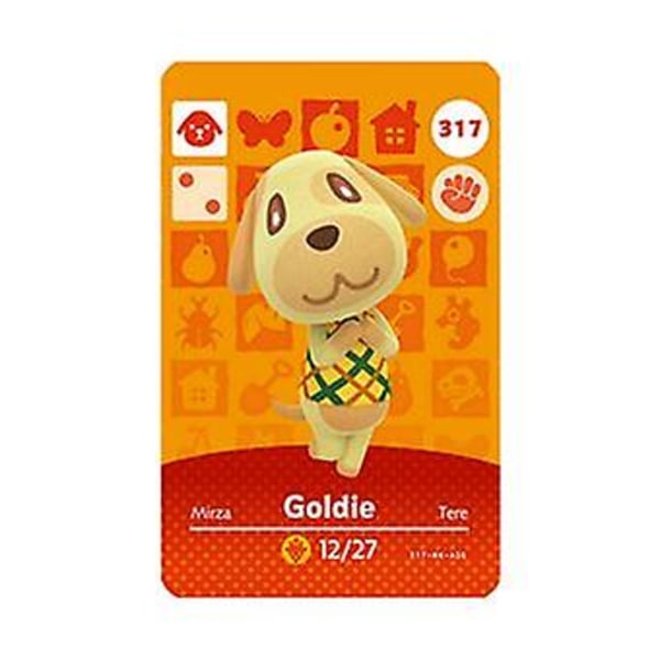 Nfc Game Card For Animal Crossing,ch Amiibo Wii U - 317 Goldie
