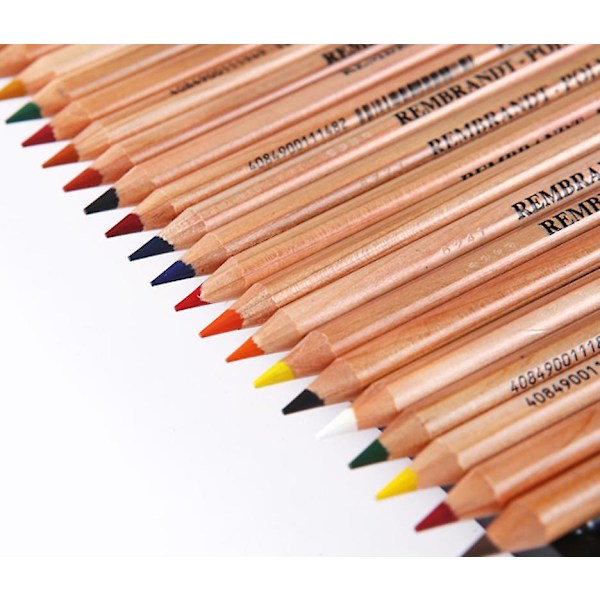 36 Väriä Polycolor Väriliitukynäsetti Piirustuskynät Väriliidut Väriliidut Taidetarvikkeet