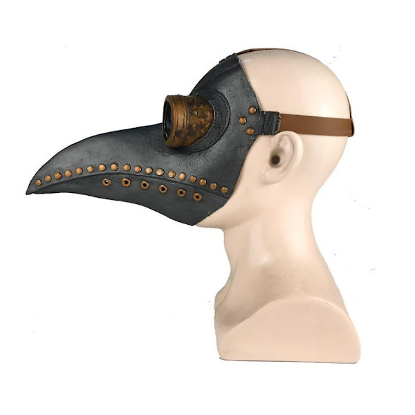 Ruttotohtorin varisnaamio Steampunk pitkä nokka linnunnaamio