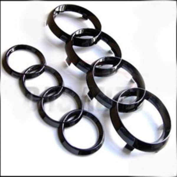 Audi blank sort logo ring for og bag 273MM 192MM A1 A3 A4 A5