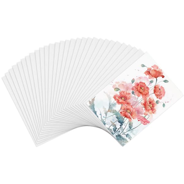 [LCS] 50 ark akvarelpapir (300g) - A6