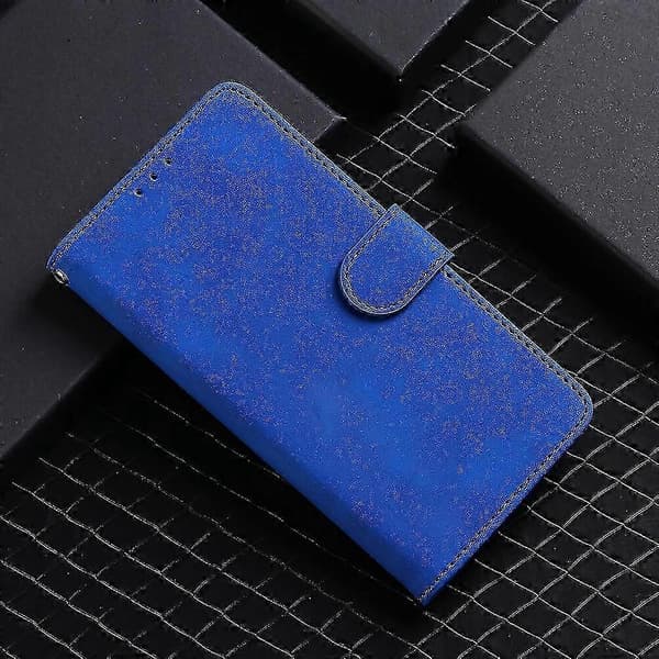 Etui til Nokia 8.3, Premium Læder med Kortholder, Flip Folio Magnetisk Etui Coque - Blue