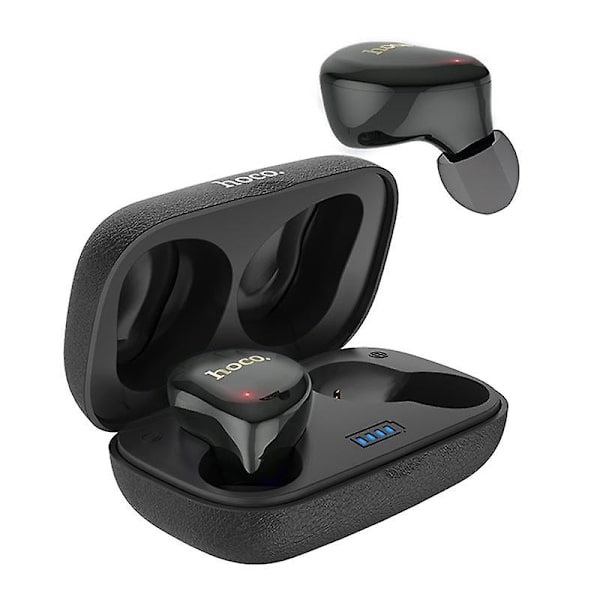 Hoco es25 tws trådlösa bluetooth 5.0 hörlurar metall osynliga 3d