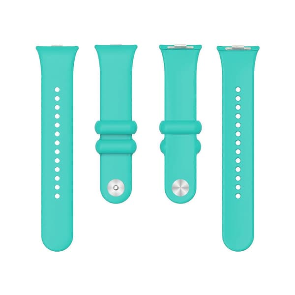 Til Xiaomi Smart Band 8 Pro Ensfarvet Håndledsrem Erstatning Silikone Urrem Multicolor Style A