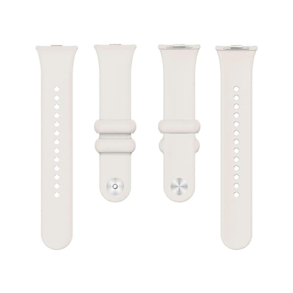 Til Xiaomi Smart Band 8 Pro Ensfarvet Håndledsrem Erstatning Silikone Urrem Multicolor Style I