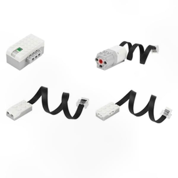 [LCS]WeDo 2.0 & EV3 Power Function Hub Sensor Motor Byggeklodser 20841 20844 45300 19071 Hovedmotor Grey