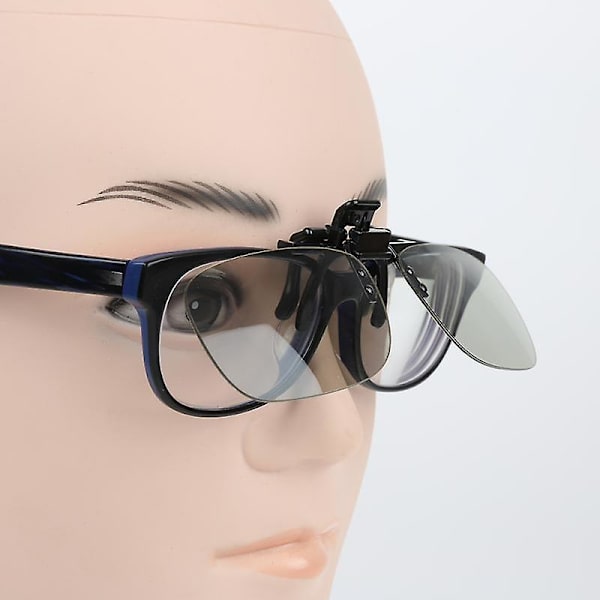 3D-lasit roikkuvalla kehyksellä, miinuslasit, stereo-kiinnitettävät, passiiviset pyöreät 3D-lasit Txtb1