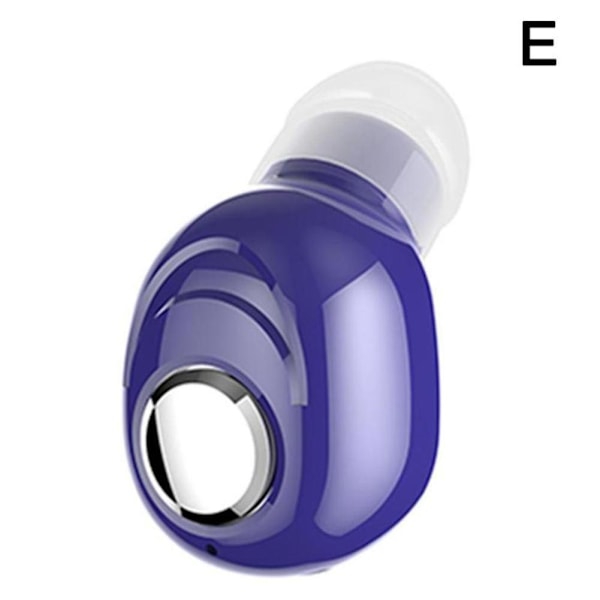 1*Langattomat Bluetooth-kuulokkeet In-ear Stereo Headset Earbud M Red One-size