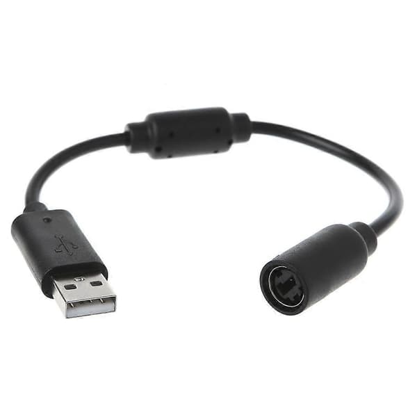 USB Breakaway-kabeladapter erstatning for Xbox 360 kablet spillkontroller