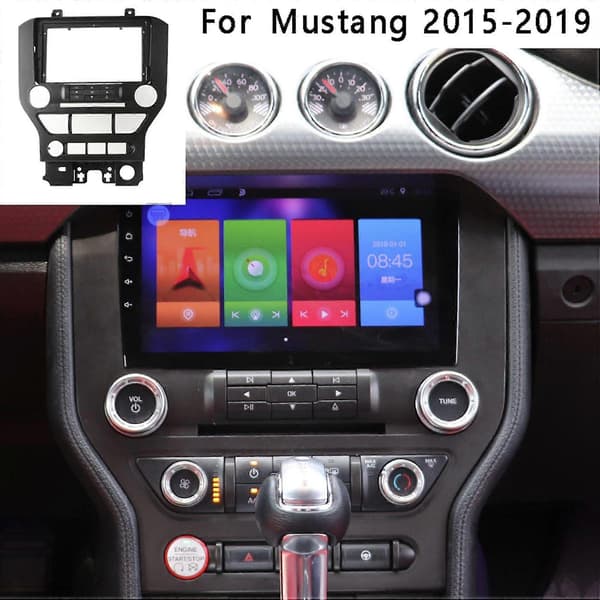 [LCS] Bil Android 9-tums radio Navigat DVD-montering Dashboard Fascia-ram för 2015-2019