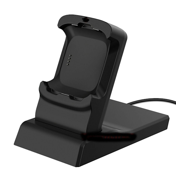 Til Fitbit Versa Oplader Opladningsetui Stand Udskiftningsholder Dock Tilbehør