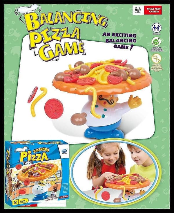 [LCS]Topple Pizza Game, Balancing Pizza Toy for Table