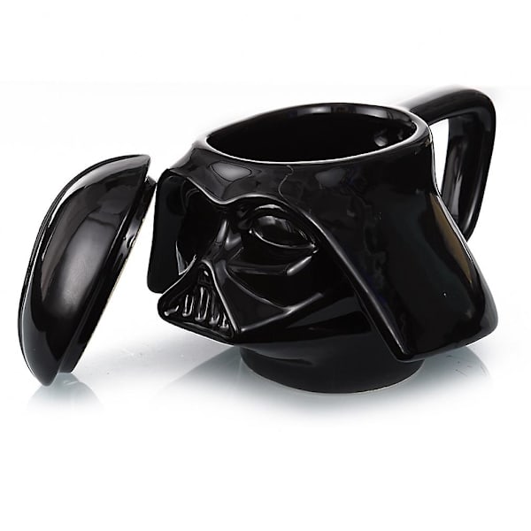 Krus Herre Darth Vader Kop Hvide Soldater Med Låg Keramisk Kop Wa
